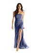 Mori Lee 31236 Straight Neck Wrap-Style Skirt Maid Of Honor Dress