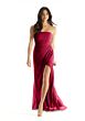 Mori Lee 31236 Straight Neck Wrap-Style Skirt Maid Of Honor Dress