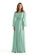 Mori Lee 31238 Off-The-Shoulder Bishop Sleeve Maid Of Honor Dress