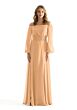 Mori Lee 31238 Off-The-Shoulder Bishop Sleeve Maid Of Honor Dress