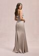 Mori Lee 31246 Front Bow Strapless Satin Bridesmaid Dress