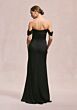 Mori Lee 31247 Removable Sleeve Satin Bridesmaid Dress