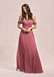 Mori Lee 31248 Off-The-Shoulder Ruched Bodice Bridesmaid Dress