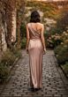 Mori Lee 3030031 Sleeveless One-Shoulder Draped Satin Bridesmaid Dress