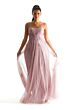 Mori Lee 21843 Embroidered English Net A-line Bridesmaid Dress