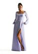 Mori Lee 21845 Bishop Sleeve A-line Chiffon Bridesmaid Dress