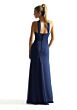 Mori Lee 21848 Halter Neckline Fit and Flare Chiffon Bridesmaid Dress