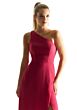 Mori Lee 21851 One Shoulder Chiffon A-line Bridesmaid Dress