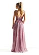 Mori Lee 21852 Tie Straps Pleated Shimmer A-line Bridesmaid Dress