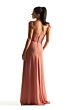Mori Lee 21855 Removable Sleeves A-line Chiffon Bridesmaid Dress