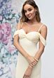 Mori Lee 3030000 Floral Choker Empire Waist Chiffon Bridesmaid Dress