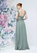 Mori Lee 3030004 Criss Cross Waist A-line Chiffon Bridesmaid Dress