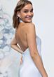 Mori Lee 3030005 Halter Neckline Luxe Satin Column Bridesmaid Dress