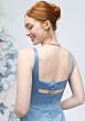 Mori Lee 3030006 Square Neck Fit and Flare Satin Bridesmaid Dress