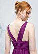 Mori Lee 3030009 Ruched Bodice Empire Waist Chiffon Bridesmaid Dress