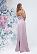 Mori Lee 3030014 Removable Watteau Train Satin A-line Bridesmaid Dress