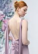 Mori Lee 3030016 Bare Back Fit and Flare Satin Bridesmaid Dress