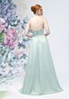 Mori Lee 3030019 Scalloped Neckline Satin A-line Bridesmaid Dress