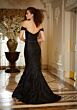 Mori Lee MGNY 72805 Detachable Sleeve Brocade Dress