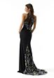 Mori Lee 73006 Illusion Back Floral Embroidered Dress