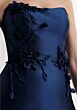 Mori Lee 73155 Strapless Scoop Neck Mikado Overskirt Dress