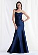 Mori Lee 73155D Trumpet Mikado Scoop Neck Dress