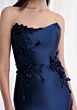 Mori Lee 73155D Trumpet Mikado Scoop Neck Dress