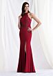 Mori Lee 73168 Illusion Back Halter Neck Dress