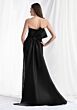 Mori Lee 73170 Back Bow Strapless Beaded Dress