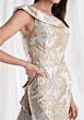 Mori Lee 73181 Off-The-Shoulder Brocade Dress