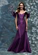 Mori Lee 2070003 Ruffle Sleeve Off The Shoulder Dress
