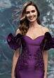 Mori Lee 2070003 Ruffle Sleeve Off The Shoulder Dress