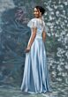 Mori Lee 2070006 Flutter Sleeve V-Neckline Dress