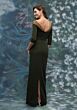 Mori Lee 2070013 Three Quarter Sleeve Illusion Portrait Neck Dress