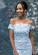 Mori Lee 2070016 Off The Shoulder Floral Dress