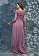 Mori Lee 2070023 Embellished Bodice V-Neckline Dress
