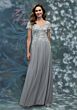 Mori Lee 2070023 Embellished Bodice V-Neckline Dress