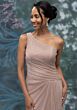 Mori Lee 2070024 Slit Skirt One Shoulder Dress