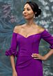 Mori Lee 2070026 Ruffle Cuff Off The Shoulder Dress
