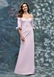 Mori Lee 2070026 Ruffle Cuff Off The Shoulder Dress