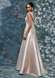 Mori Lee 2070030 Foldover Bateau Neck Mikado Dress
