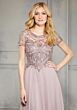 Mori Lee MGNY 71824 Short Sleeve Mother of the Bride Dress