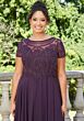 Mori Lee MGNY 71824 Short Sleeve Mother of the Bride Dress