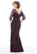 Mori Lee MGNY 72232 Floral Beadwork Evening Dress