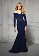 Mori Lee MGNY 72308 Off The Shoulder Dress