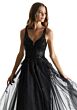 Mori Lee 47019 Corset Bodice Strappy Back Dress