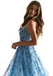 Mori Lee 48017 Lace-Up Back Sparkly Dress