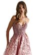 Mori Lee 48017 Lace-Up Back Sparkly Dress
