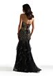 Mori Lee 48027 Flounce Skirt Strapless Corset Dress