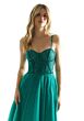Mori Lee 49004 Corset Bodice Embellished Dress